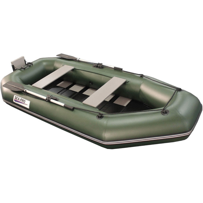 Лодка ПВХ SEA-PRO 280C зеленая 280CZ